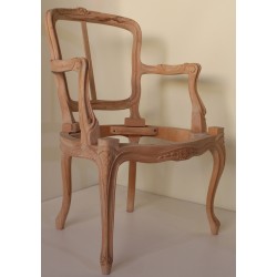 Fauteuil de table Louis XV...